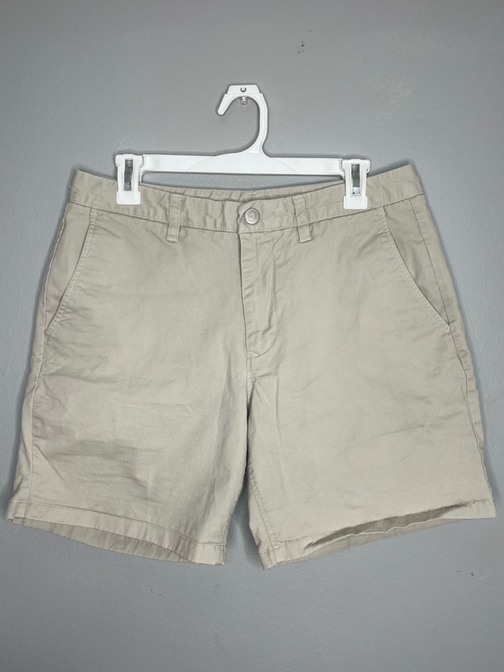 Bonobos Men’s Classic Tan Chino Khaki Cotton Shorts 7” Inseam